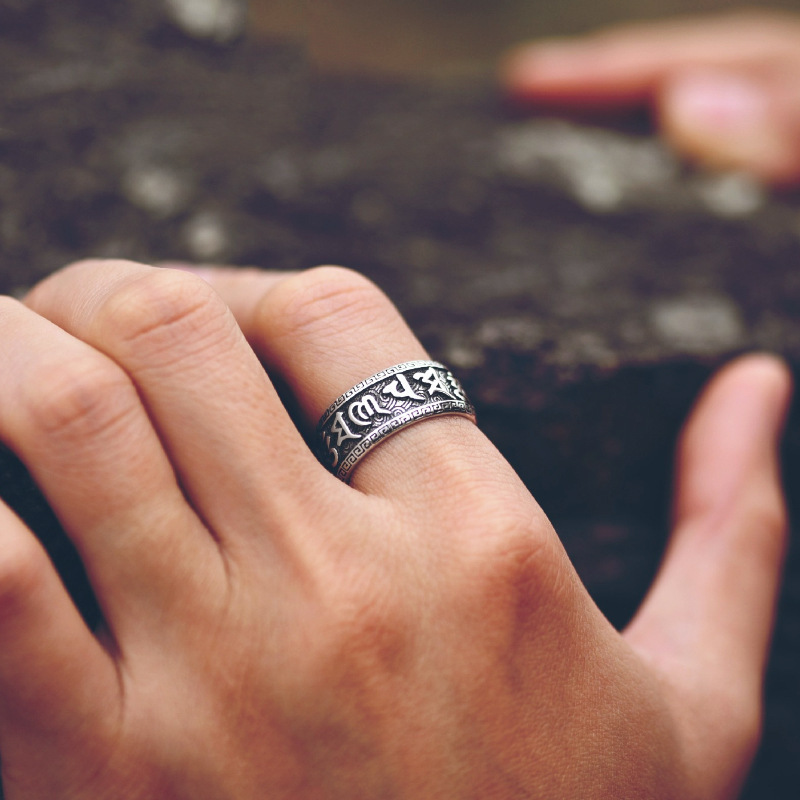 六字真言 メンズリング - 画像 (4)