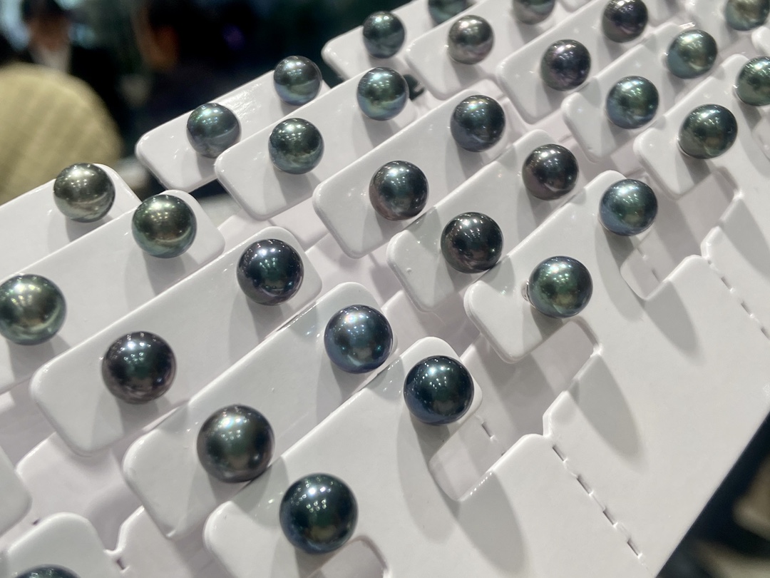 海水真珠のイヤリング、S925 シルバー - 画像 (3)