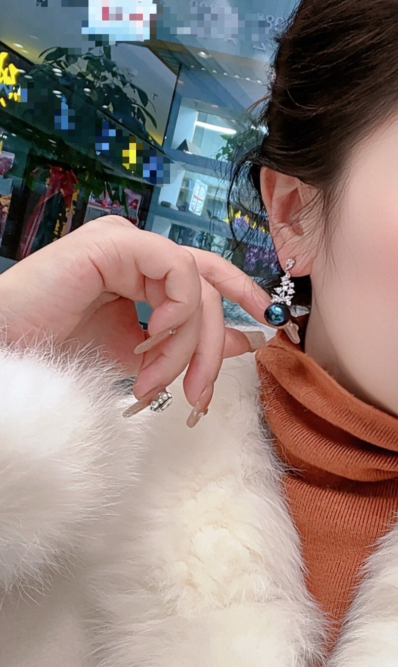 RE249T10 天然パールピアス - 画像 (4)