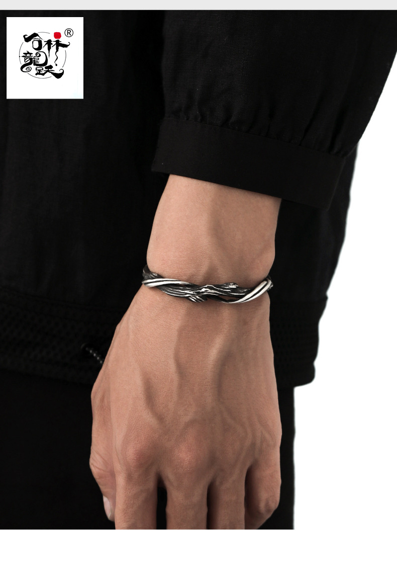 「ドリフトウッド」ブレスレット タイシルバー - 画像 (5)