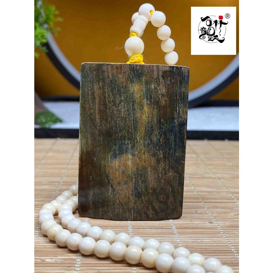 天然マンモス牙精巧な手作り彫刻千手観音 ネックレス - 画像 (8)