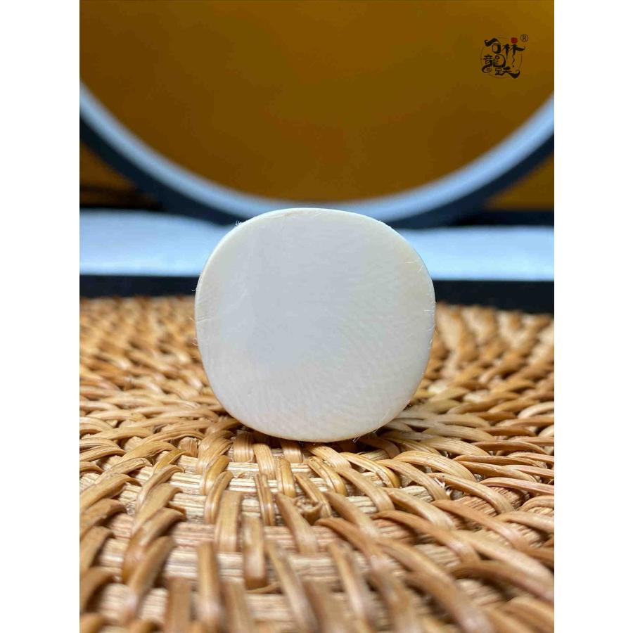 天然マンモス牙美しい手作り彫刻 南海観音 置物 - 画像 (8)