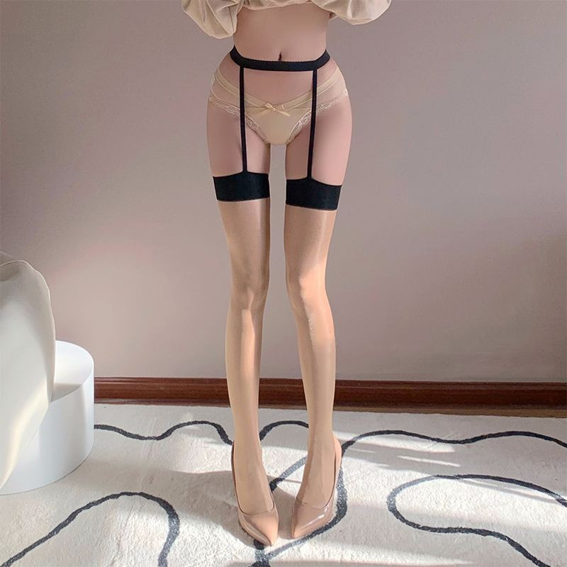 セクシーストッキング サスペンダーソックス jkストッキング 引っかかり防止網タイツ - 画像 (3)