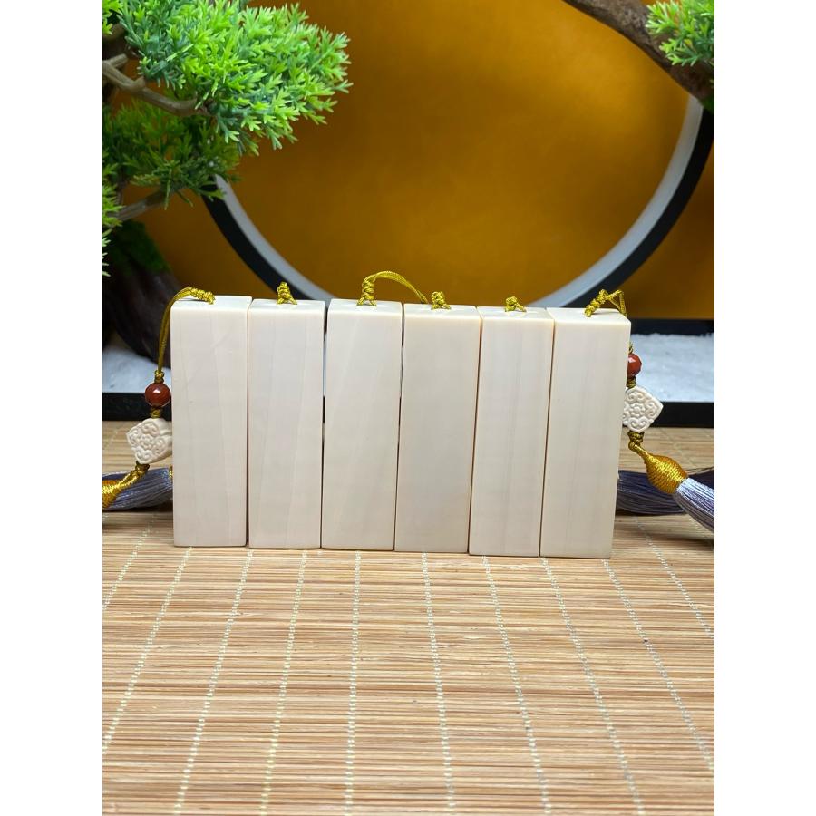 天然マンモス牙美しい手作り彫刻 極品 印章